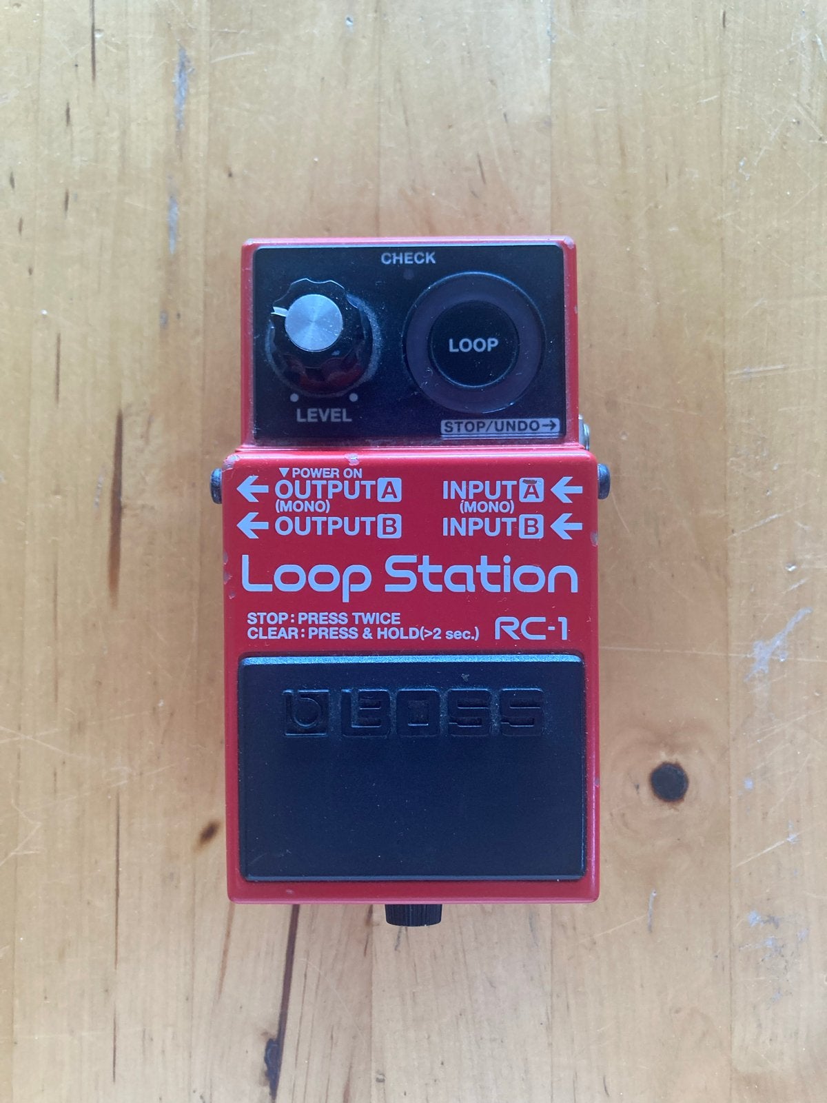 Boss RC-1 Loop Station, Muziek en Instrumenten, Effecten, Ophalen of Verzenden, Gebruikt, Overige typen