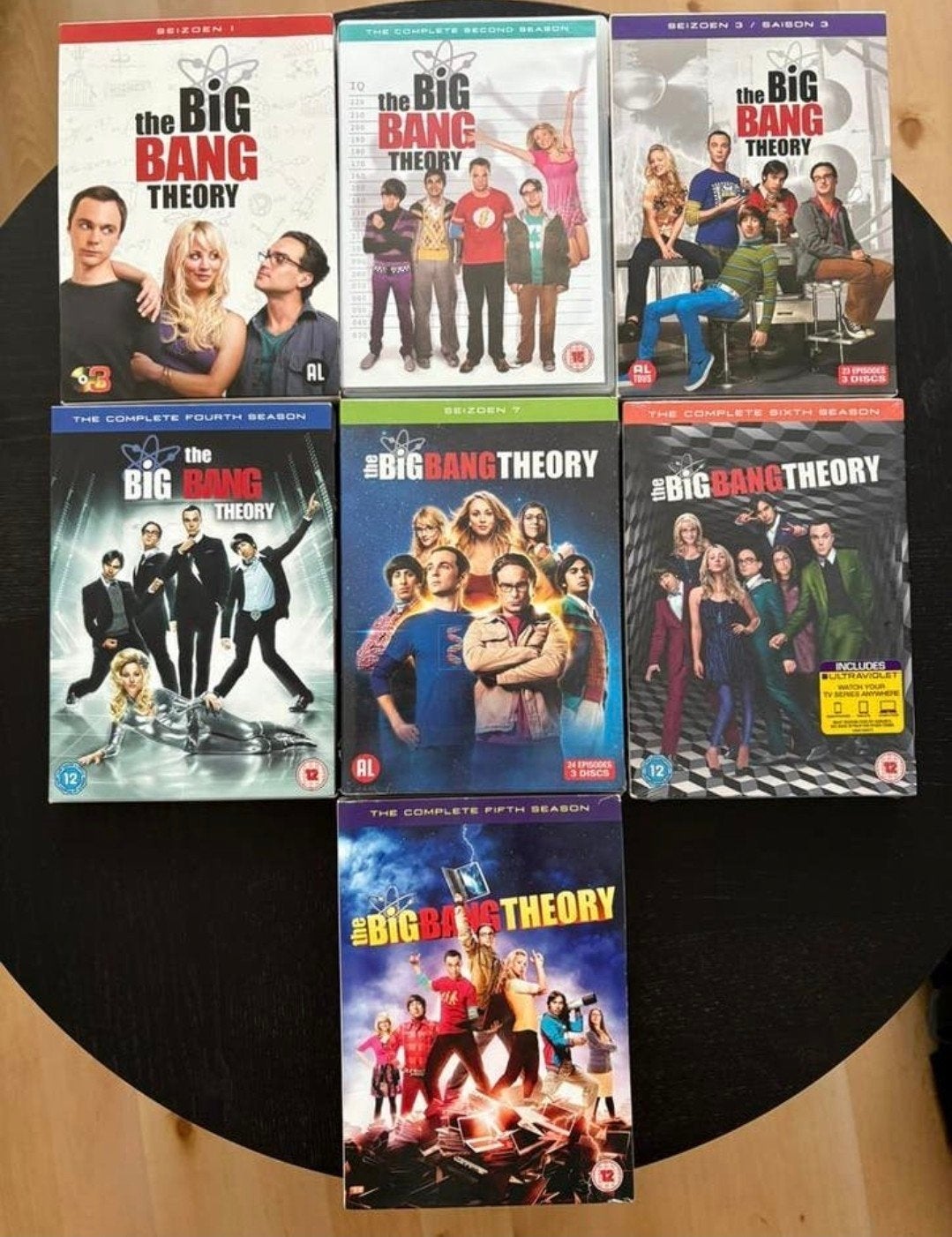 The Big Bang Theory - Seizoen 1 t/m 7 (DVD), Cd's en Dvd's, Dvd's | Tv en Series, Engels, Nederlands, Ophalen of Verzenden, Zo goed als nieuw