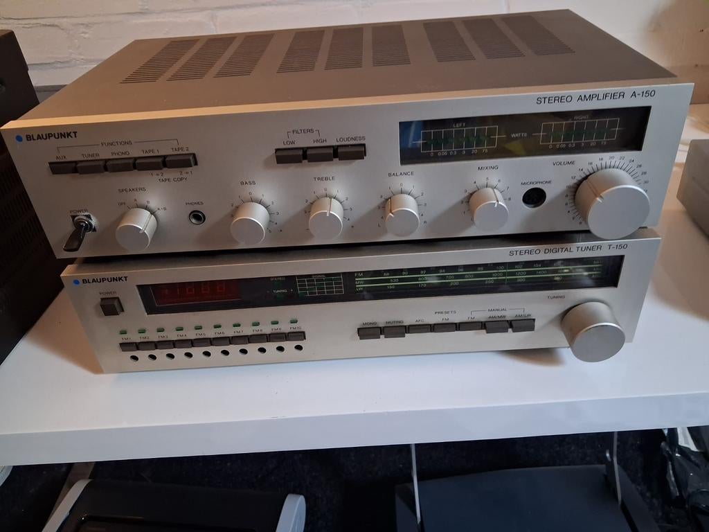 Blaupunkt A-150 Versterker Stereoset - Vintage Audio, Audio, Tv en Foto, Stereo-sets, Ophalen of Verzenden