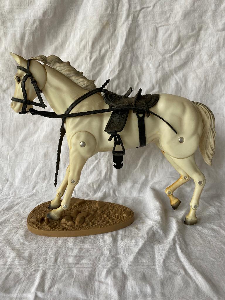Lone Ranger actiefiguur en paard Silver Gabriel 1973, Verzamelen, Gebruikt, Onbekend, Ophalen of Verzenden, Onbekend