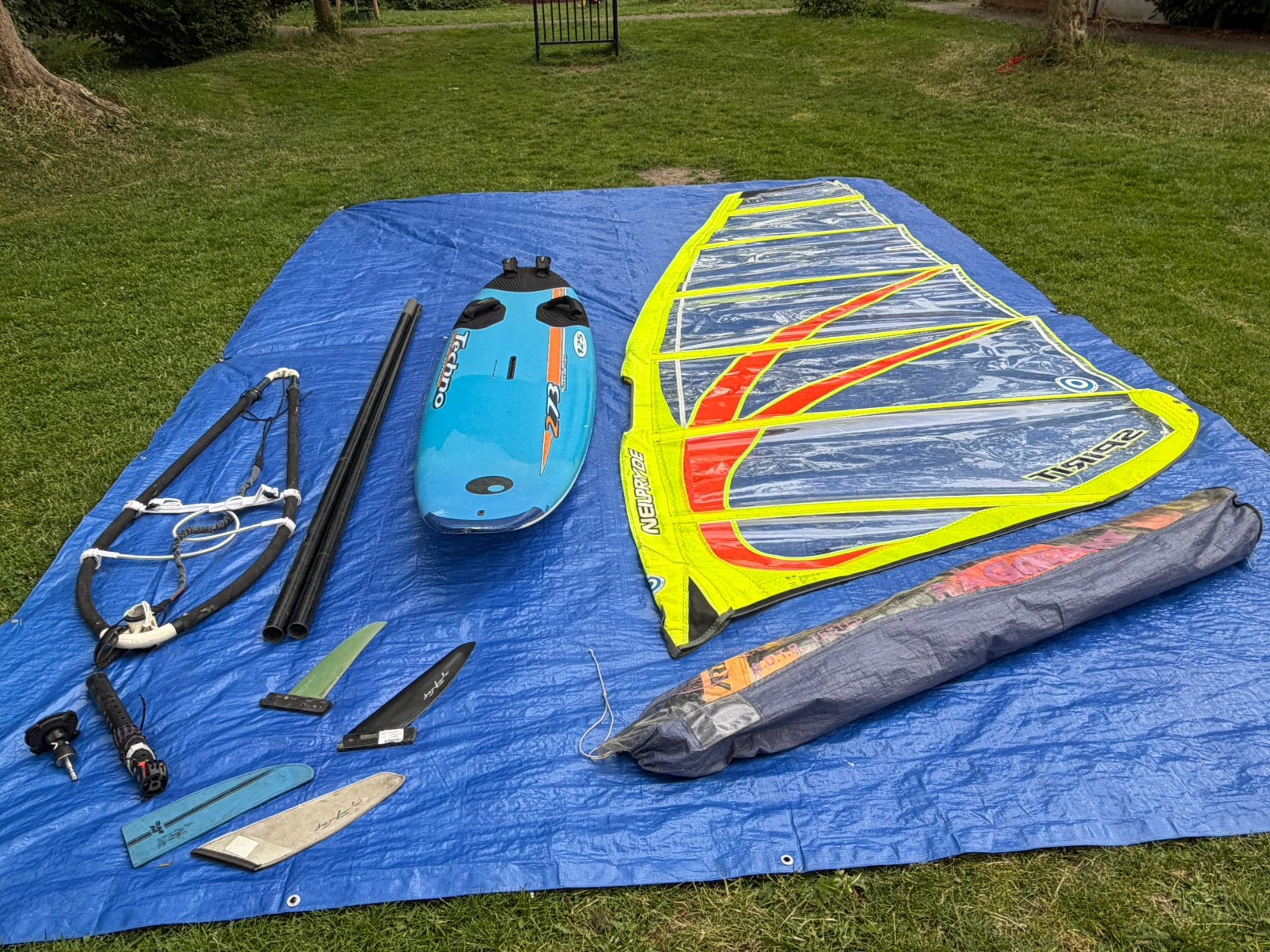 Complete surfset Bic 125l, herintreder/familie 4,8 & 6,6 m2, Watersport en Boten, Ophalen, 250 tot 300 cm, Gebruikt, 5 tot 6.5 m²