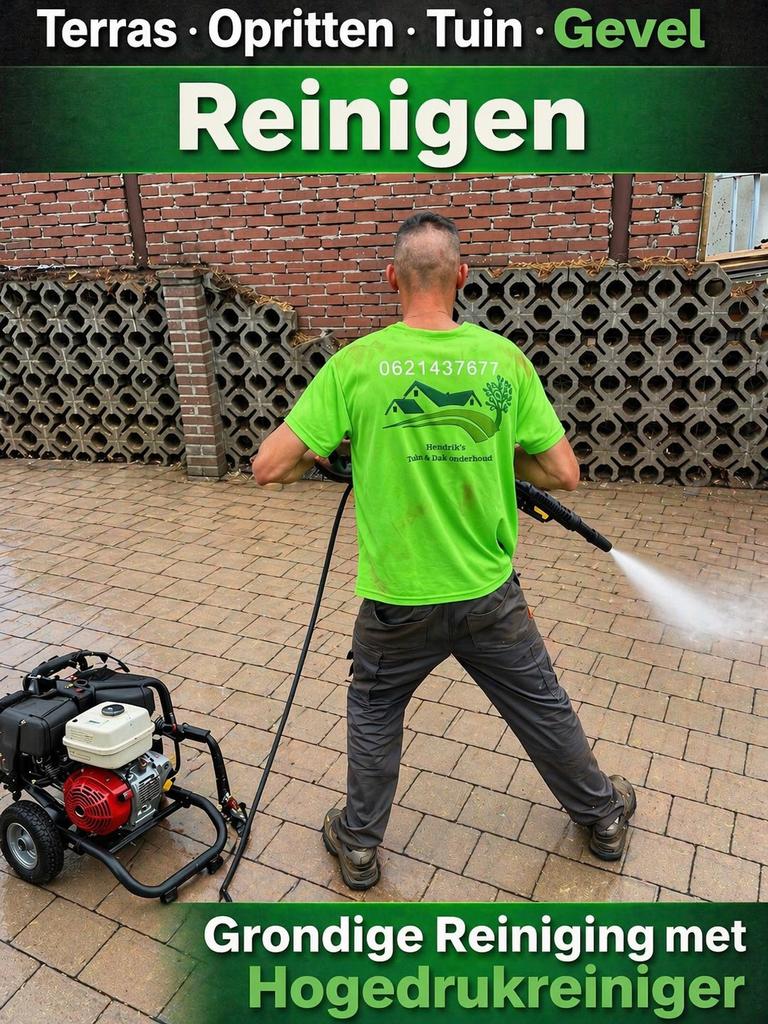 Terras oprit reinigen, Ophalen of Verzenden, Zo goed als nieuw, 50 cm of meer