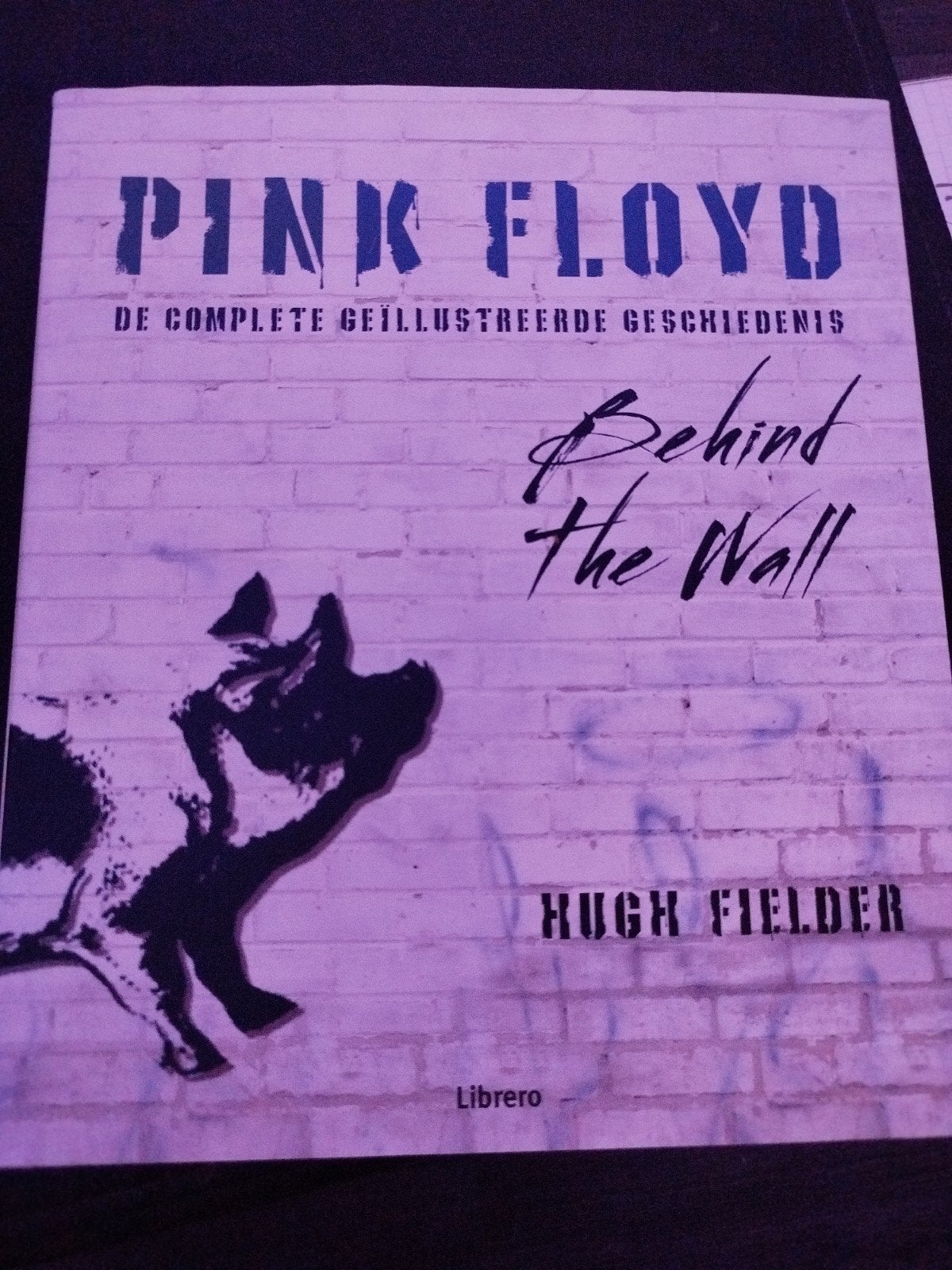 PINK FLOYD HARDCOVER BEHIND THE WALL GEÏLLUSTREERDE GESCHIED, Artiest, Ophalen of Verzenden, Zo goed als nieuw, Hugh Fielder