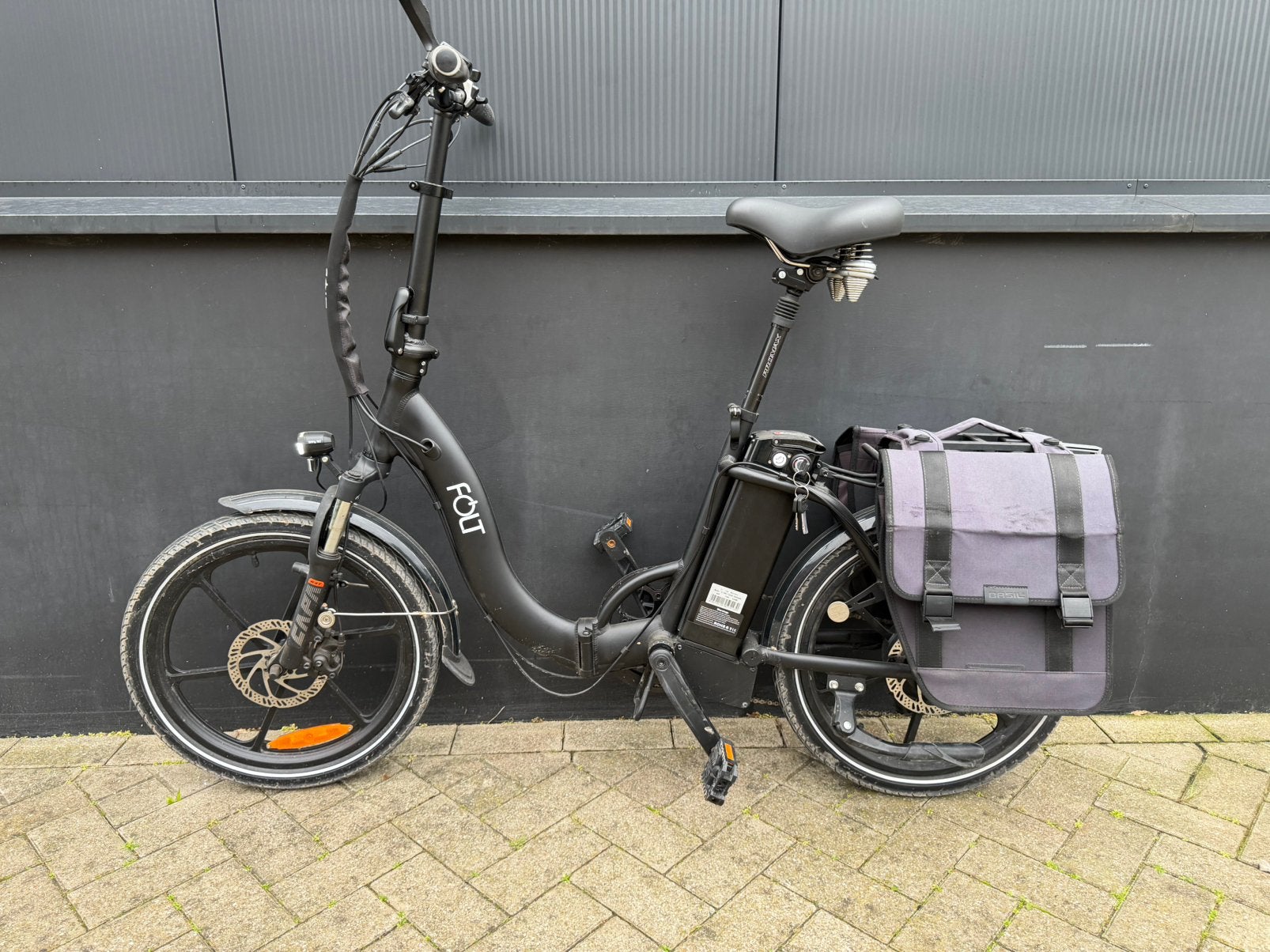 Folt elektrische vouwfiets met maar 1004km!!, Fietsen en Brommers, 20 inch of meer, Gebruikt, Versnellingen, Totaal opvouwbaar