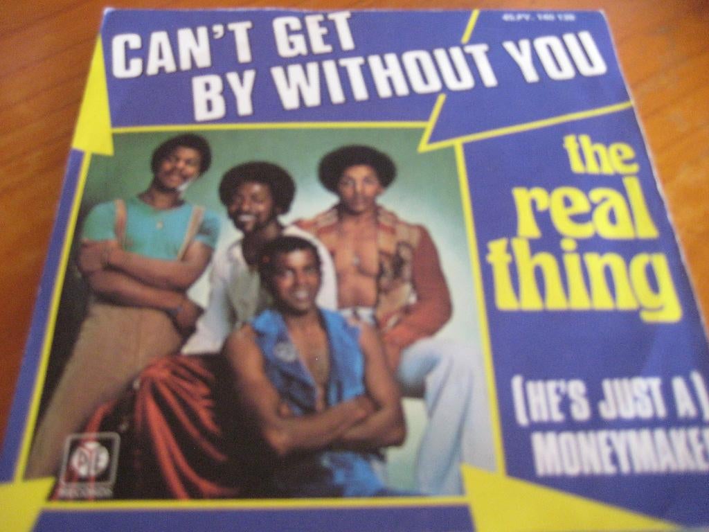 The Real Thing: Can`t get without you, Ophalen of Verzenden, Zo goed als nieuw, Pop
