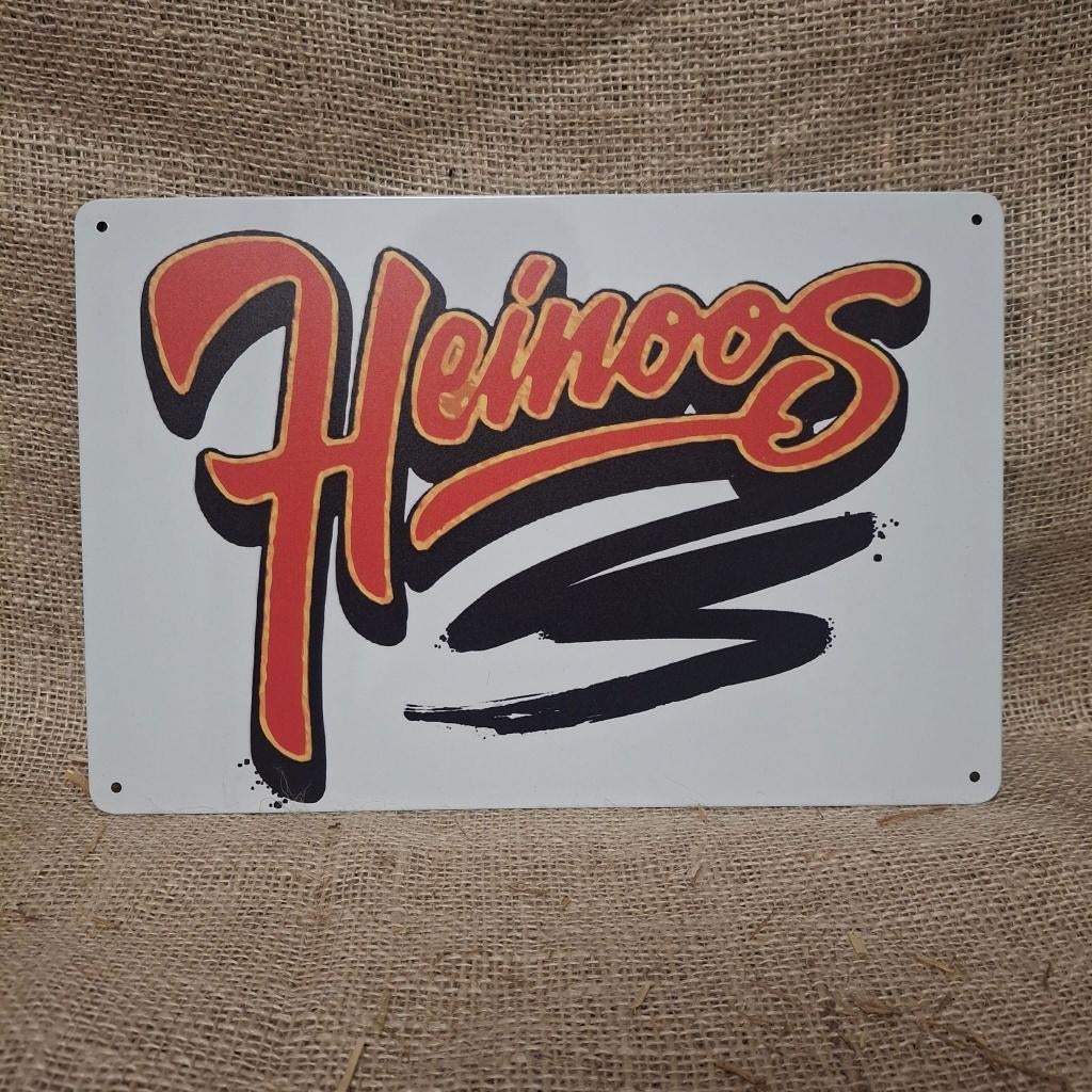 De Heinoos Metalen wandplaat / wandbord, Metaal, Nieuw, Ophalen of Verzenden, Wandbord of Wandpaneel