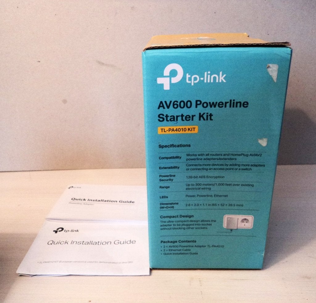 Powerline Adapter set TP-Link TL-PA4010, Ophalen of Verzenden, Zo goed als nieuw, Tp link