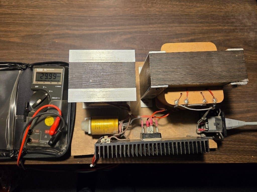AC-DC powersupply  30V DC, Hobby en Vrije tijd, Ophalen, Gebruikt