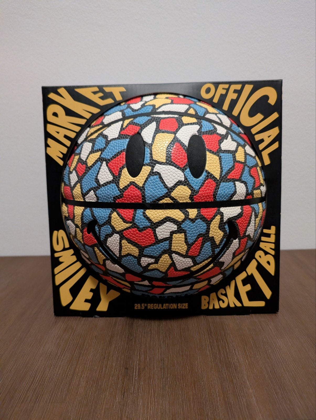 ChinaTown Market x Smiley Mosaic Basket Ball , Ophalen of Verzenden