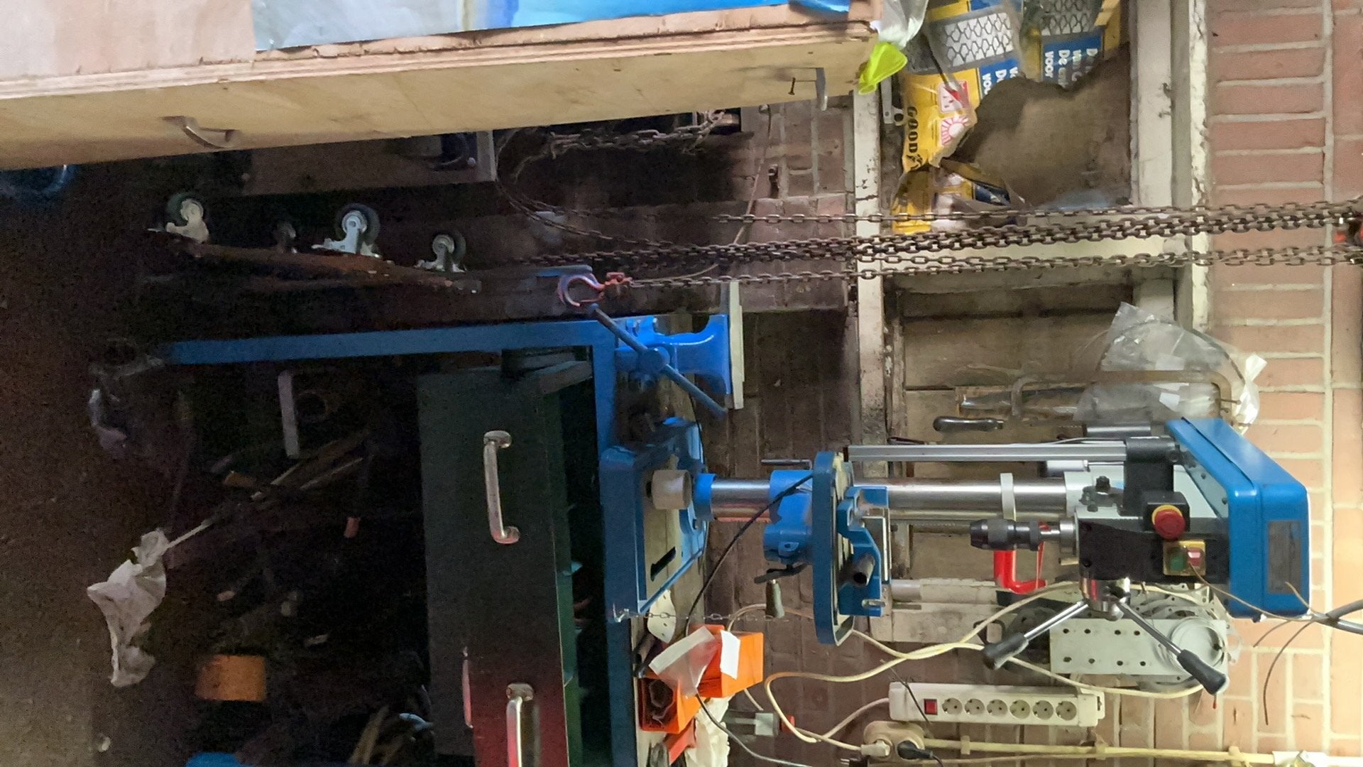 Te koop professionele kolom boormachine, Ophalen, Zo goed als nieuw