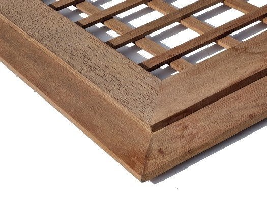 Hardhouten trellis raam, Ophalen, Minder dan 180 cm, Overige typen, Hardhout