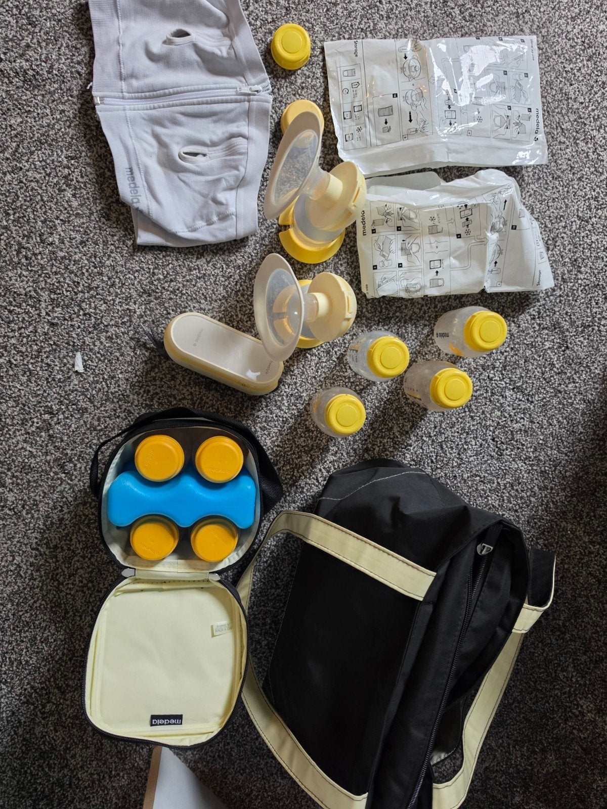 Medela Freestyle Borstkolf Set - Compleet en Draagbaar, Ophalen, Gebruikt, Draagbaar, Medela
