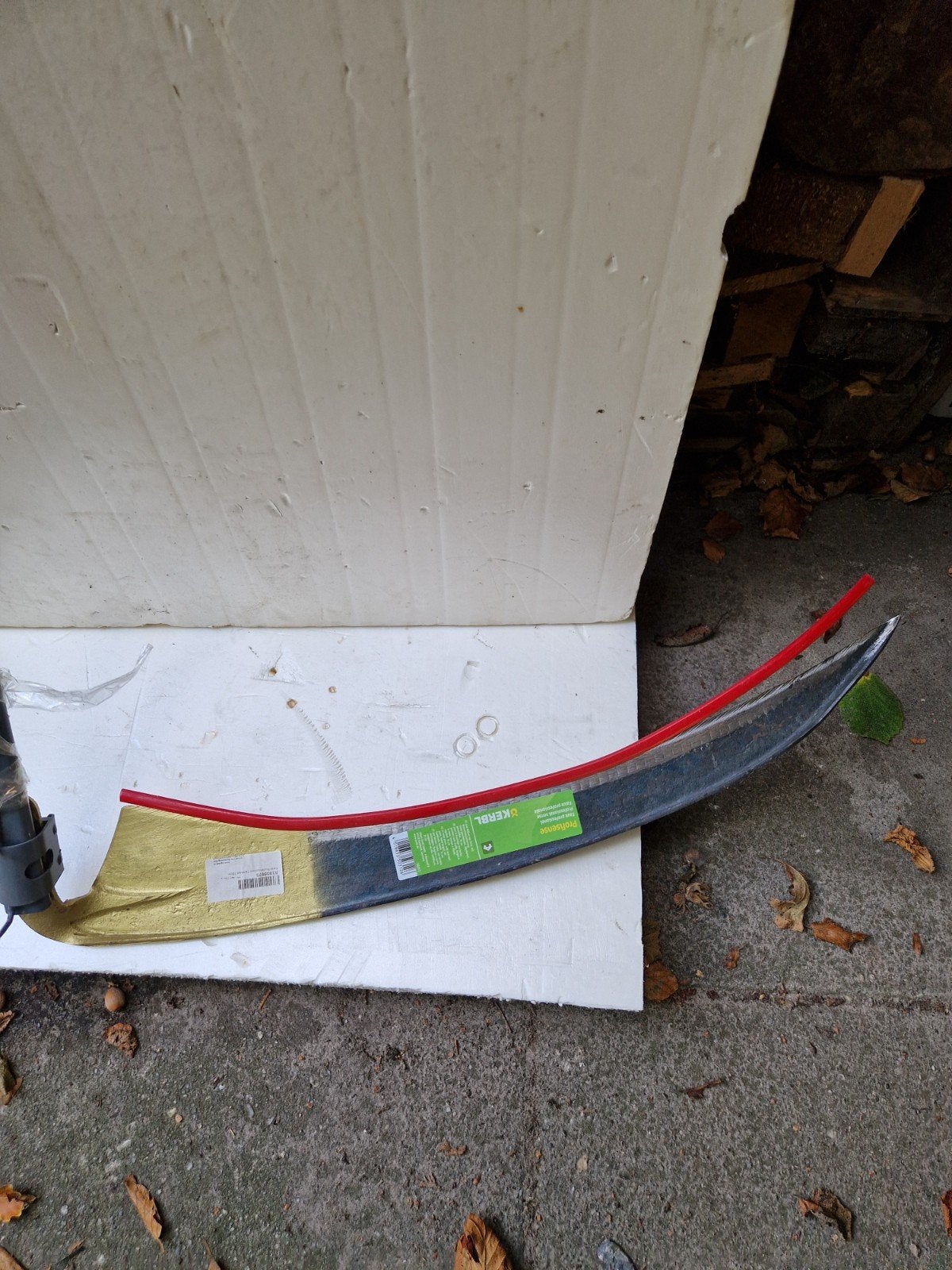 Nieuwe zeis met houten handvat, Tuin en Terras, Ophalen, Nieuw