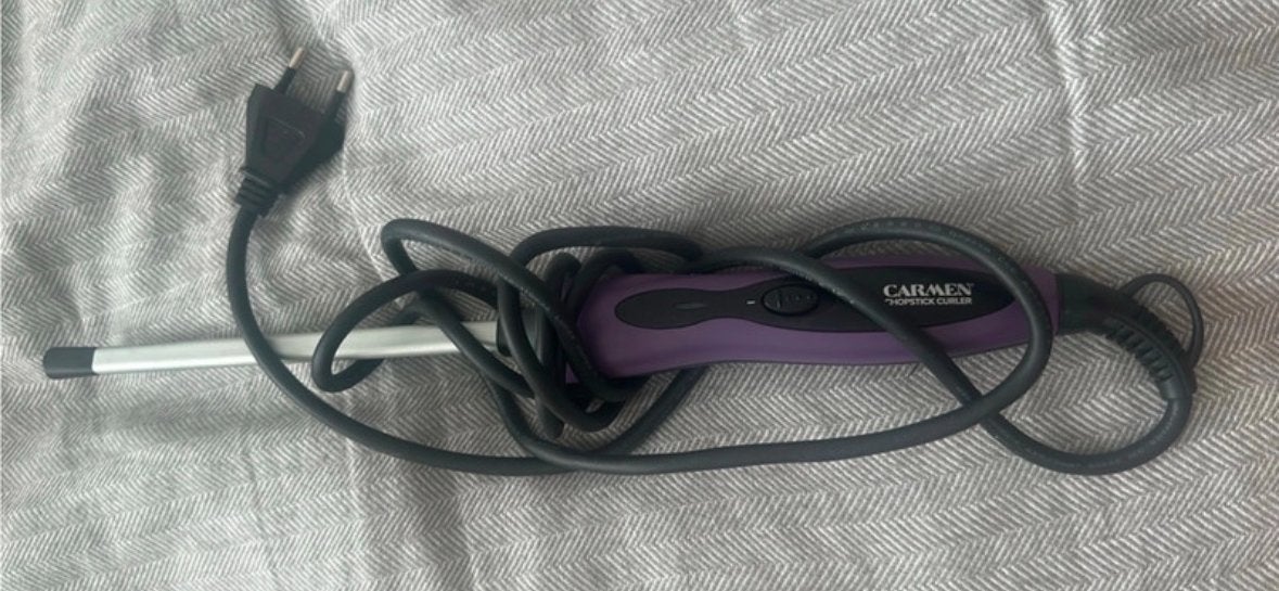 Carmen Chopstick Curler - Krultang voor perfecte krullen, Ophalen of Verzenden, Zo goed als nieuw, Haarverzorging