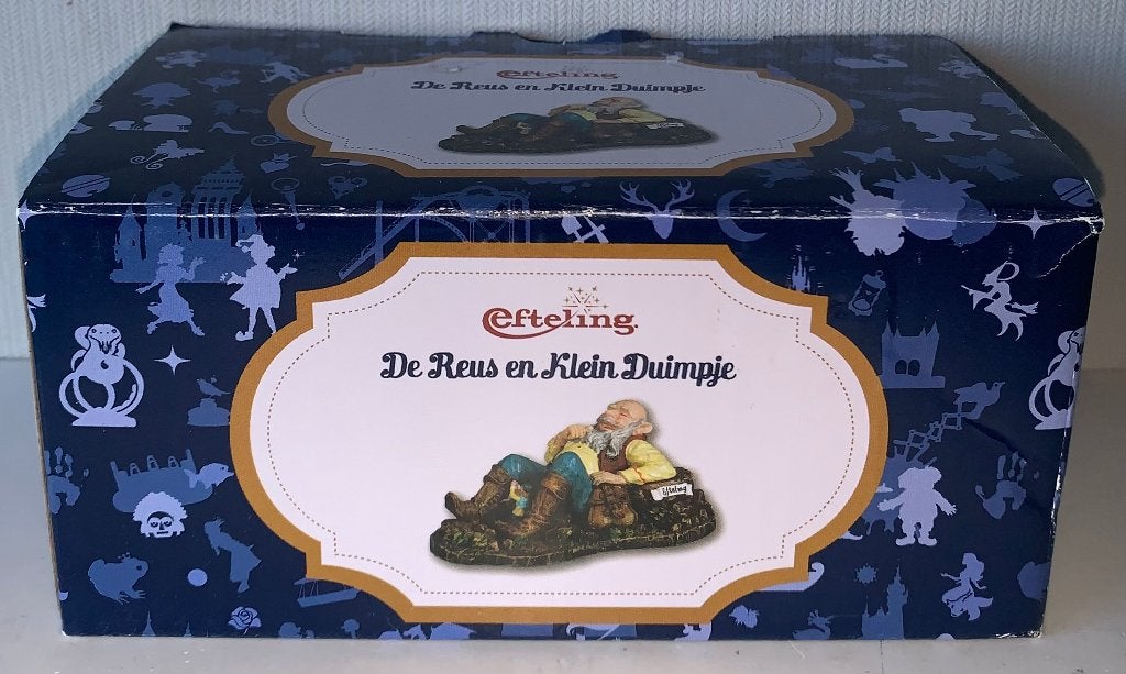 Efteling Miniatuur - De Reus en Klein Duimpje [Nieuw], Verzamelen, Ophalen of Verzenden, Nieuw, Beeldje of Poppetje