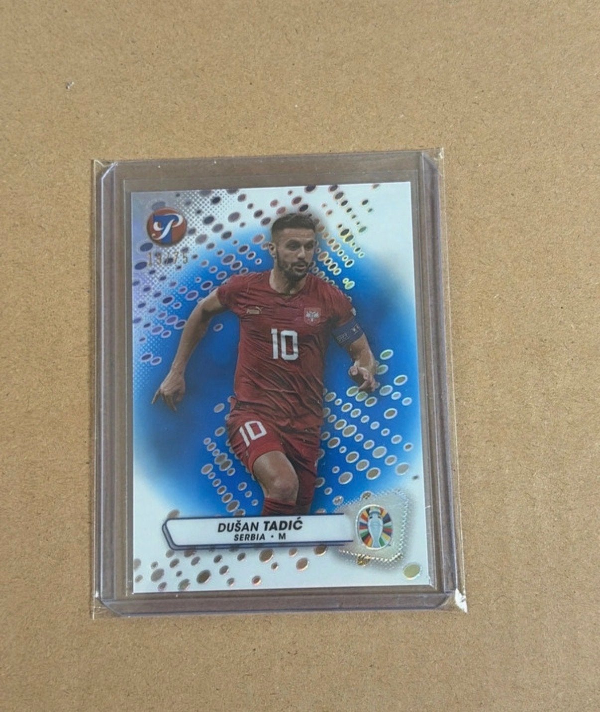 Dušan Tadić /75, Verzamelen, Ophalen of Verzenden, Zo goed als nieuw, Buitenlandse clubs, Spelerskaart