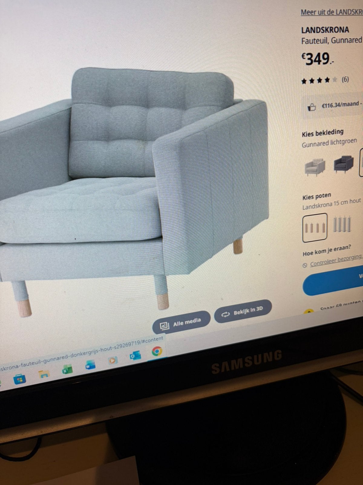 Landskrona, met spoed weg !, Huis en Inrichting, Ophalen, Overige maten, 75 tot 100 cm, Zo goed als nieuw