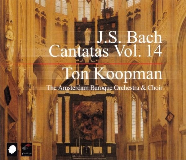 Bach Cantatas Vol 14 Ton Koopman 3 CD's, Gebruikt, Boxset, Ophalen of Verzenden, Orkest of Ballet