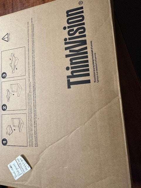 Lenovo ThinkVision T52DEEU Monitor - Nieuw in doos, Nieuw, Full HD, Ophalen of Verzenden, VGA