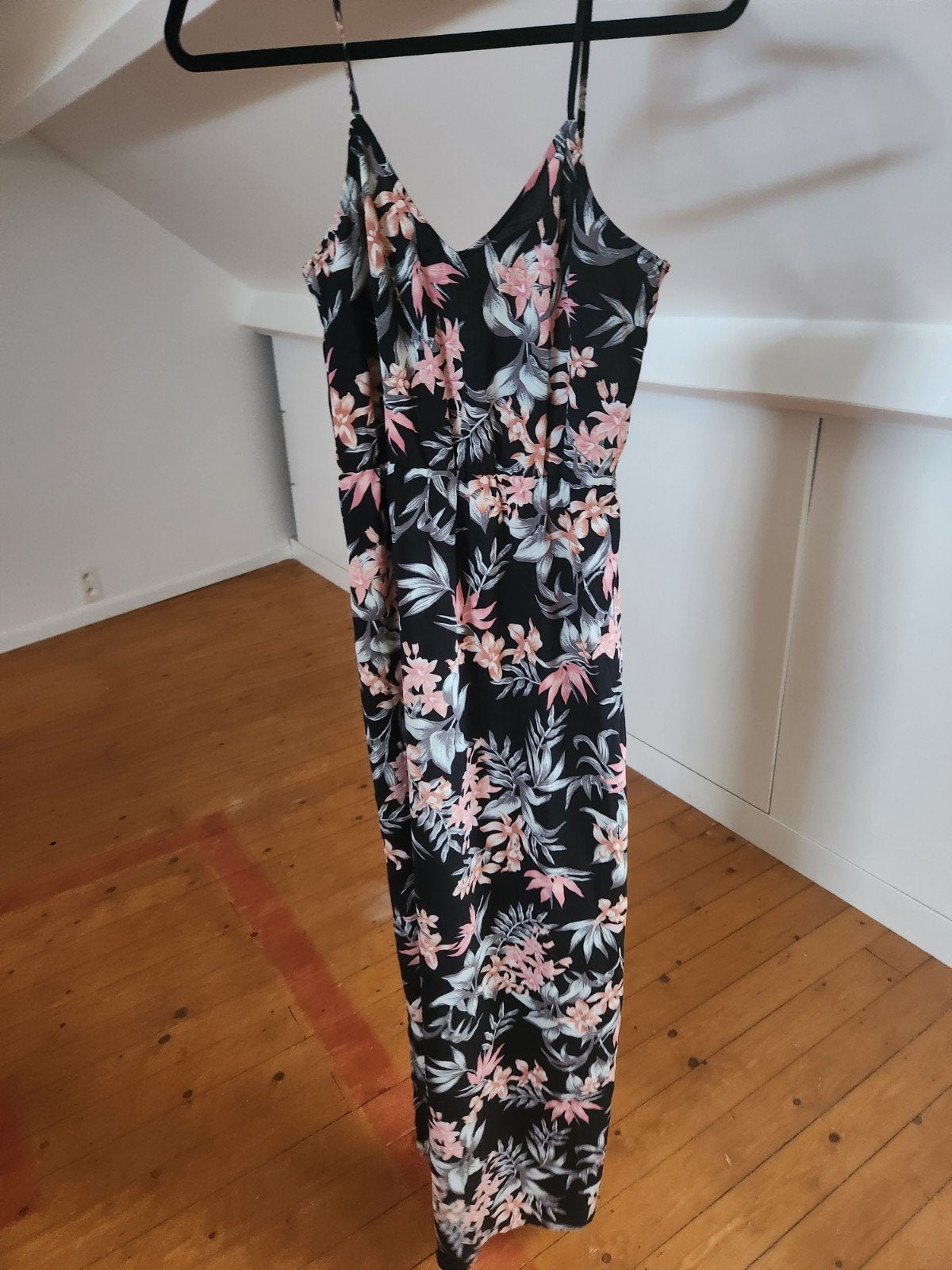 Lange H&M jurk met motief maat 36, H&M, Ophalen of Verzenden