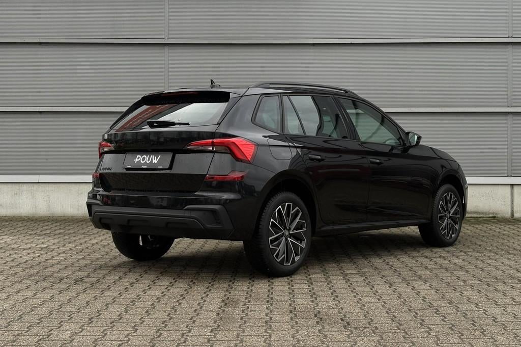 Skoda Kamiq 1.0 TSI 115pk DSG Selection | Camera | Smartlink, 12 maanden, Stof, Gebruikt, Zwart