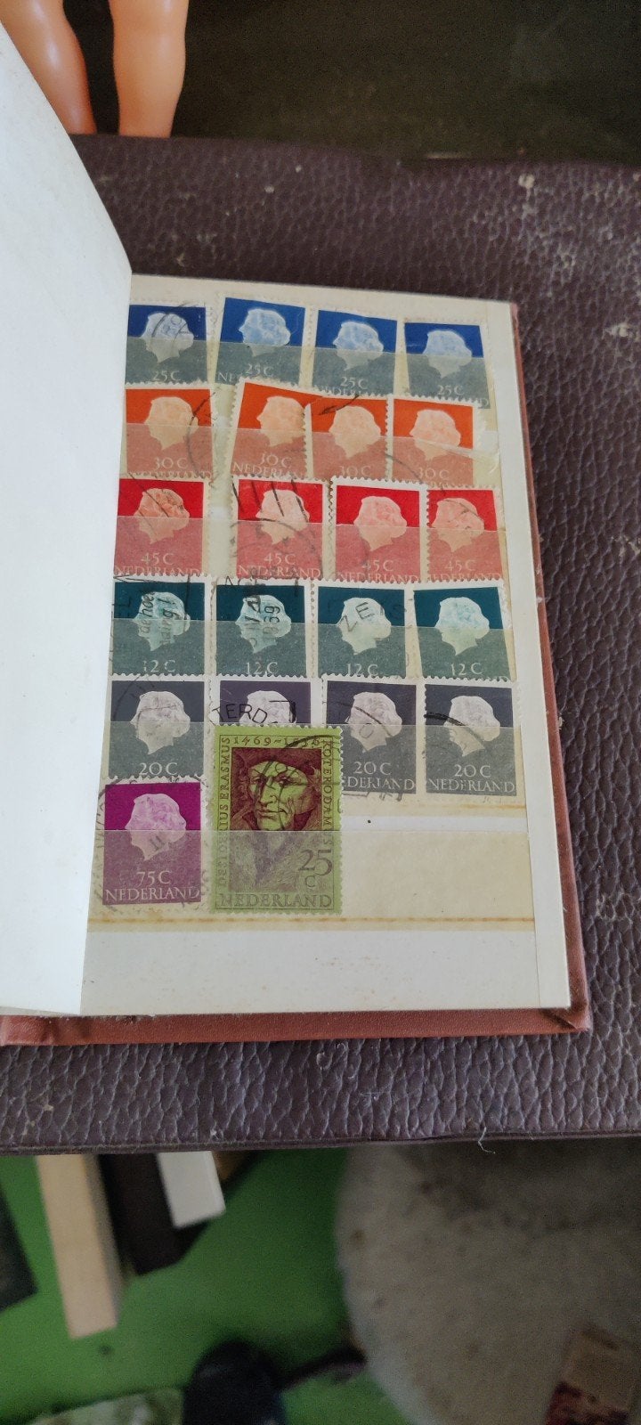Postzegelverzameling: Nederland, Hong Kong en meer, Ophalen of Verzenden, Na 1940, Gestempeld