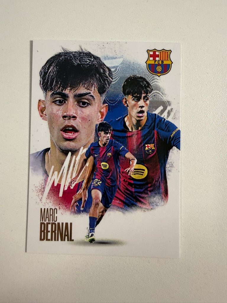 Marc Bernal Futera FX Barcelona 2026, Verzamelen, Sportartikelen en Voetbal, Ophalen of Verzenden, Nieuw, Buitenlandse clubs, Poster, Plaatje of Sticker