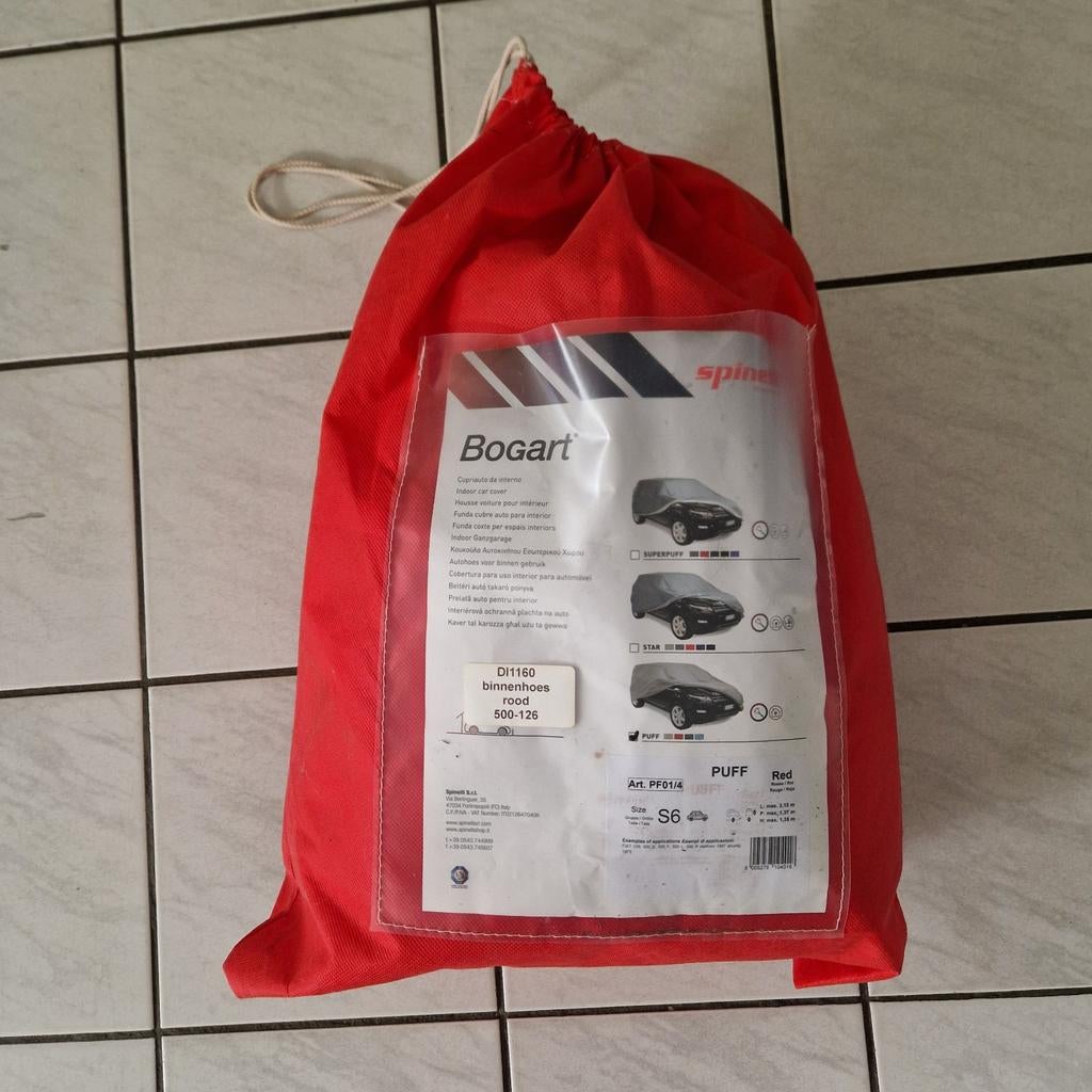 Bogart Rode Binnenhoes voor Auto - Maat S6, Auto diversen, Autohoezen, Gebruikt, Universeel, Ophalen of Verzenden