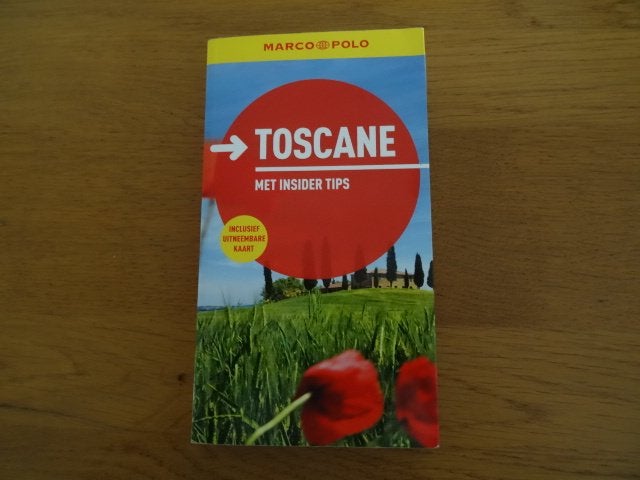 Toscane ; marco polo reisgids , met de grote wegenkaart, Europa, Ophalen of Verzenden, Zo goed als nieuw, Reisgids of -boek