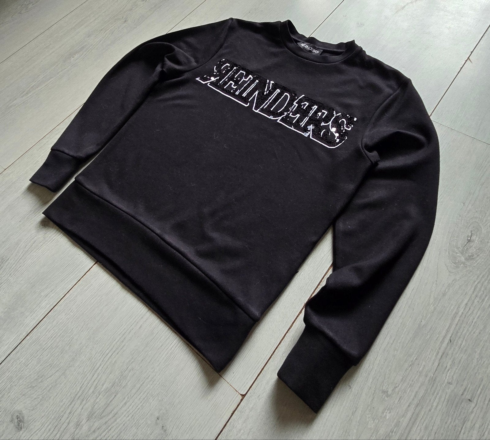 Reinders sweater meisjes - Zwart met pailletten - mt XXS, Ophalen of Verzenden, Zo goed als nieuw, Reinders, Meisje