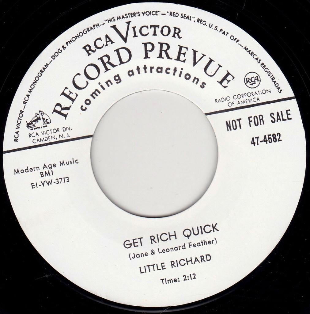 Little Richard - Get Rich Quick 7, 7 inch, Single, Ophalen of Verzenden, Pop