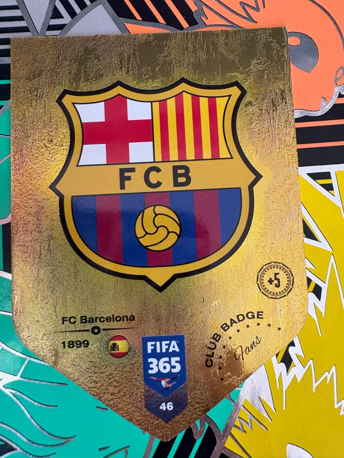 FIFA 365 Adrenalyn XL Messi Limited Edition + Club Badge, Ophalen of Verzenden, Zo goed als nieuw, Buitenlandse clubs, Spelerskaart