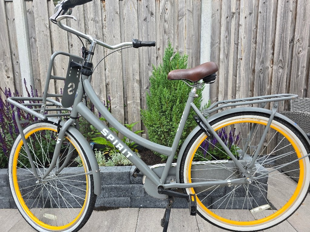 Fiets Spirit Cargo, Fietsen en Brommers, Fietsen | Dames | Damesfietsen, 53 tot 56 cm, Versnellingen, Zo goed als nieuw, Schijfrem