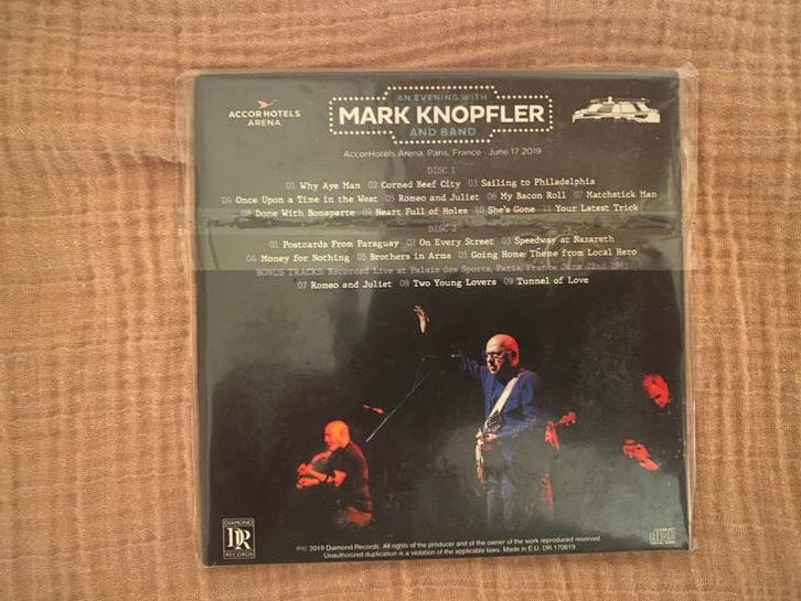 Mark Knopfler - Live in Paris (2019) CD, Rock, Ophalen of Verzenden, Zo goed als nieuw, Live-album