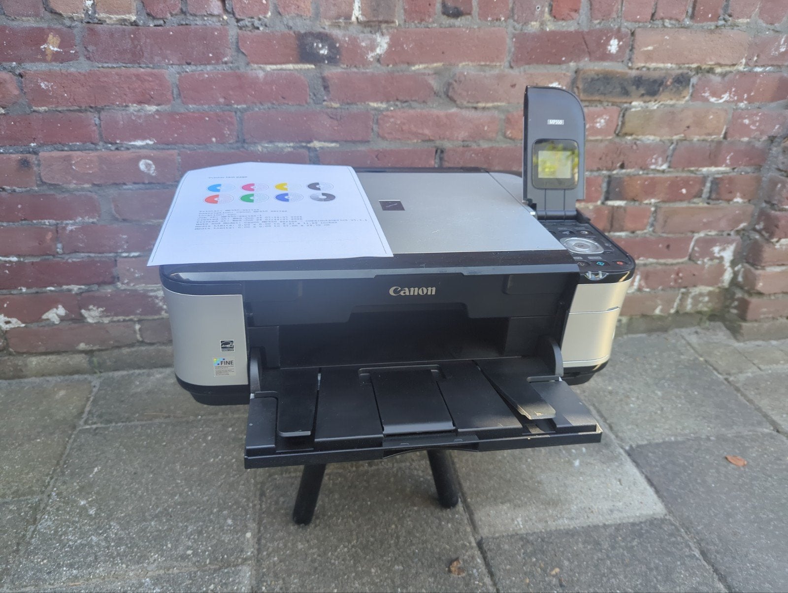 Canon MP550 All-in-One Inkjetprinter - Werkt perfect!, Kleur printen, Gebruikt, Canon, Inkjetprinter