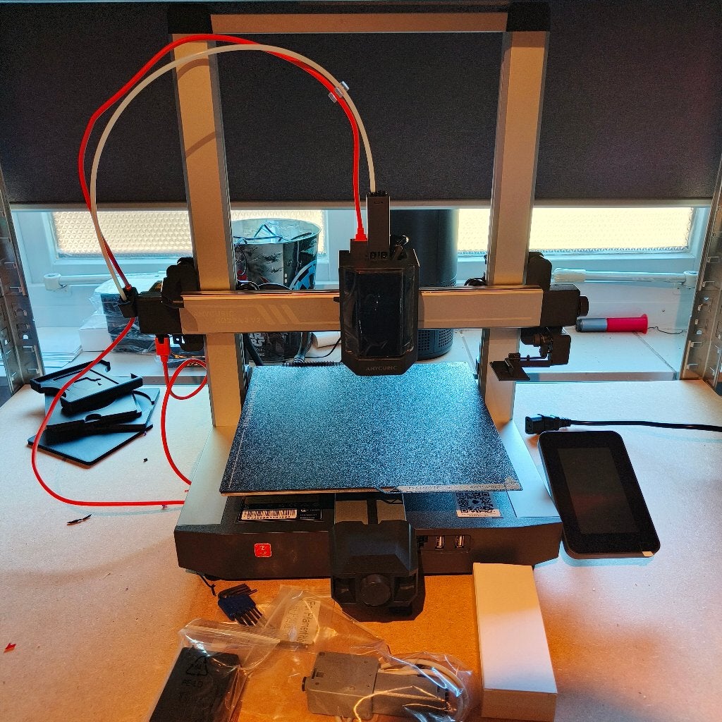 Anycubic kobra 3 v2 als nieuw, Computers en Software, 3D Printers, Ophalen, Ingebouwde Wi-Fi, Nieuw, Filament
