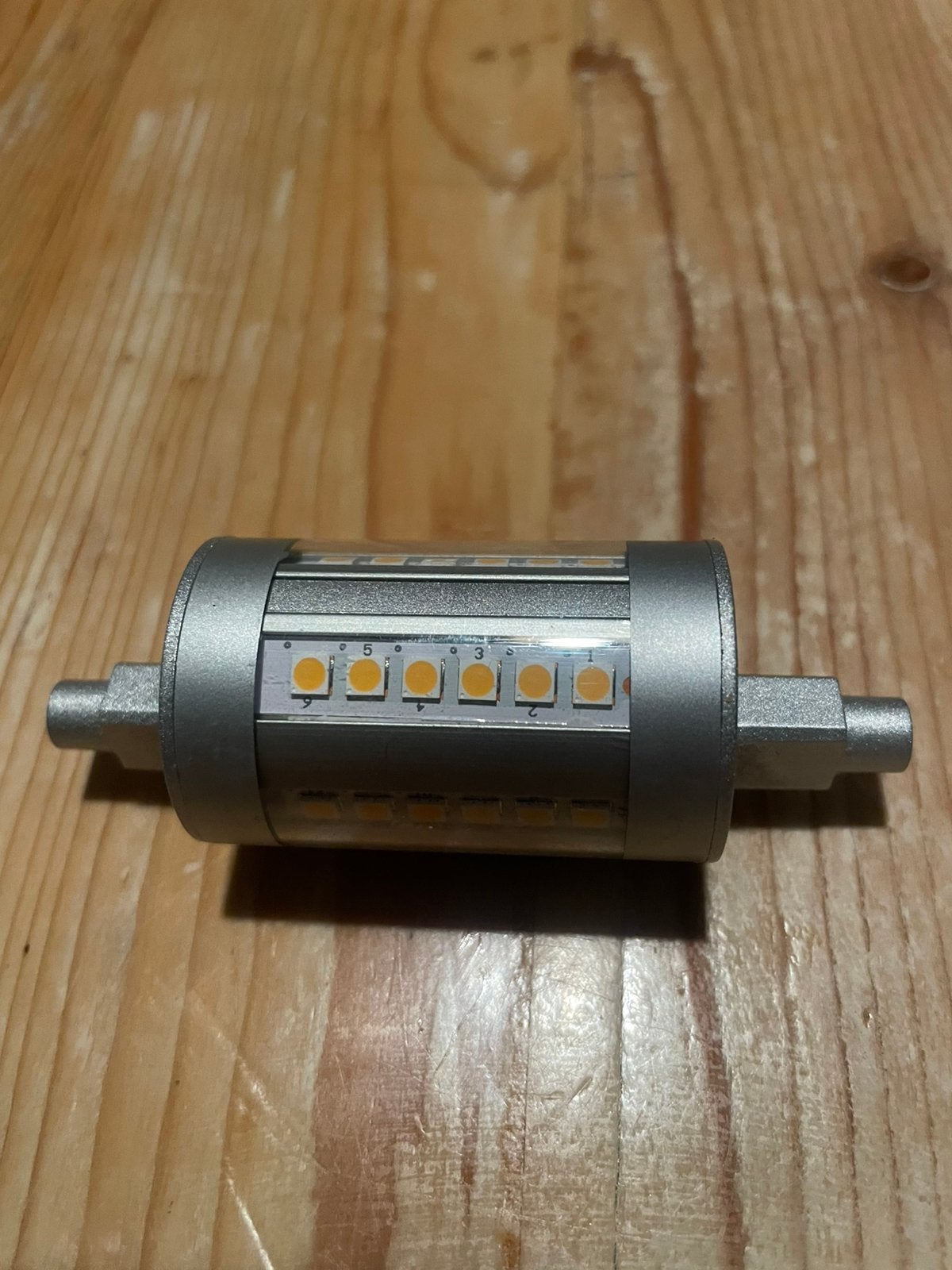 R7S LED Lamp 78mm - Warm Wit Licht, Ophalen, Zo goed als nieuw