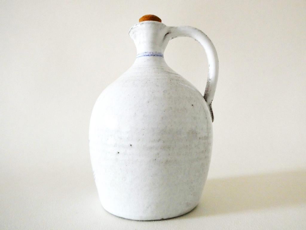 Doopkruik / wijwaterkruik met symbool duif met golven, Ophalen of Verzenden