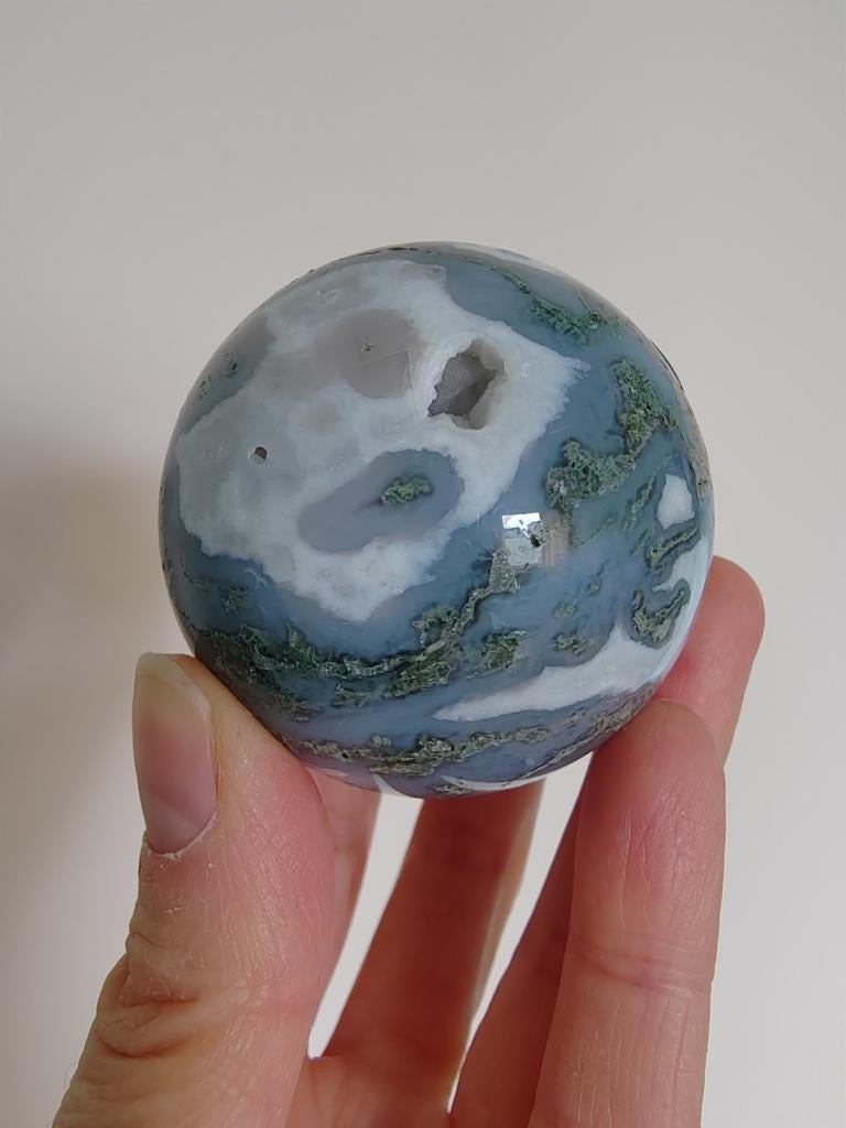 Mosagaat bol 50 mm, Ophalen of Verzenden, Mineraal