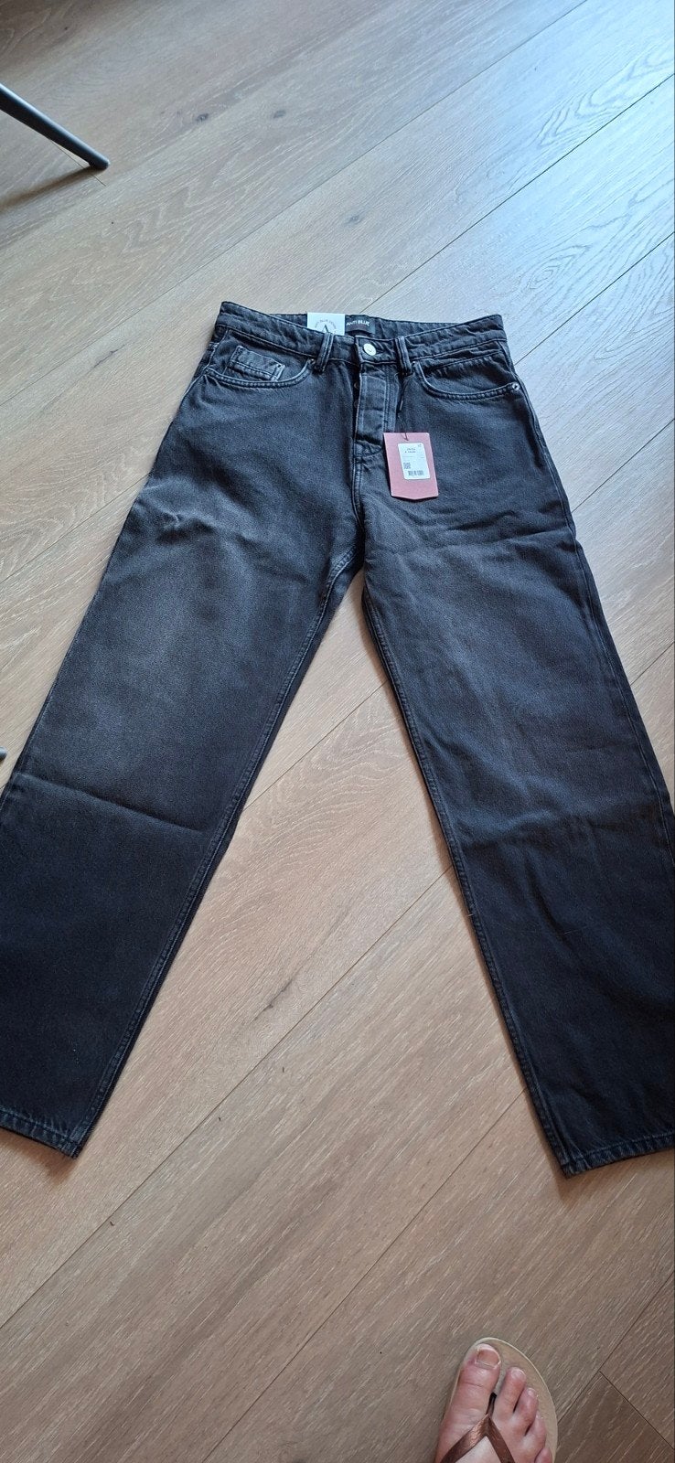 Jeans, Wide Fit Boaz maat 29/32, Zwart, Overige jeansmaten, Nieuw, Ophalen of Verzenden