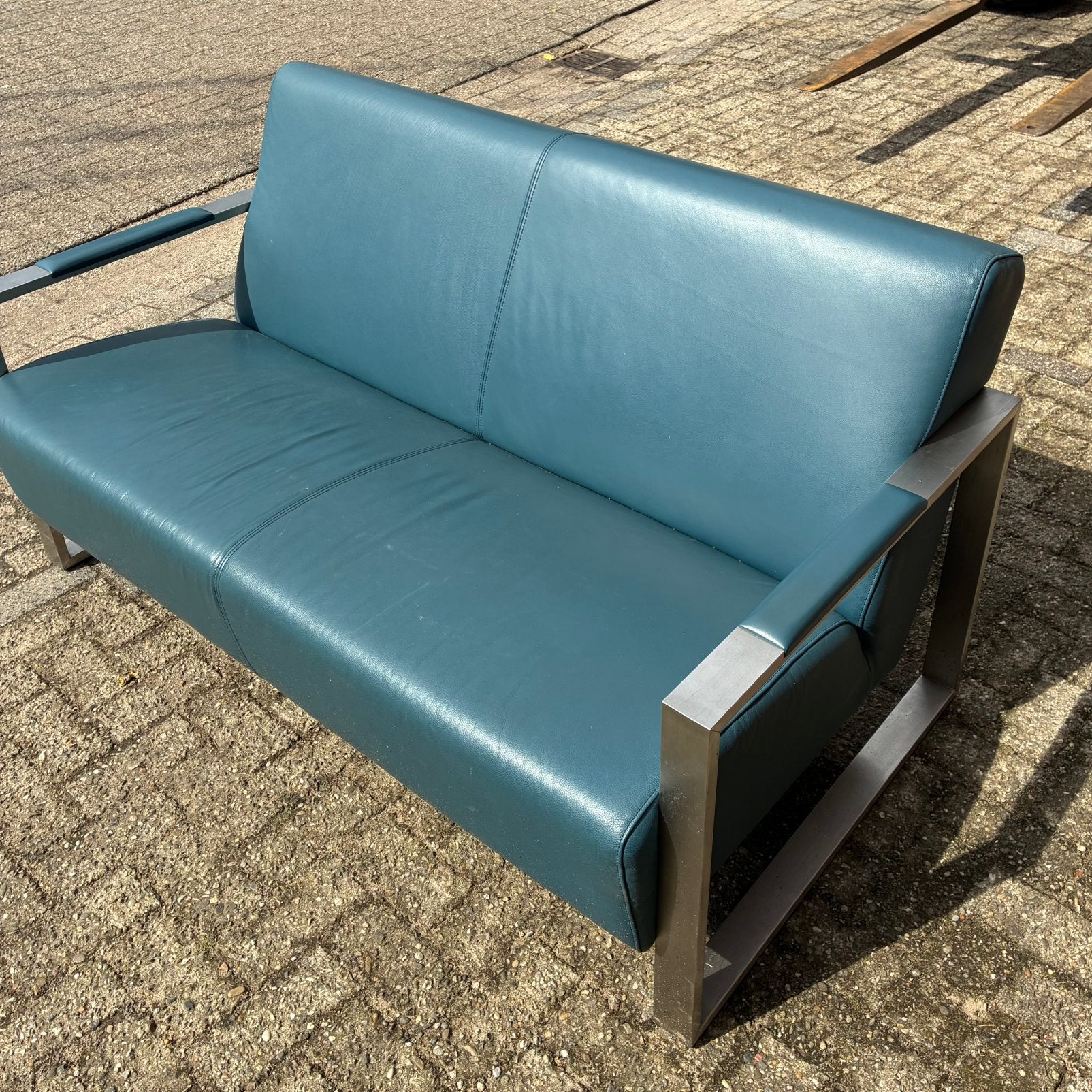 Montel grote tweezitsbank, Ophalen, 150 tot 200 cm, Tweepersoons, 75 tot 100 cm