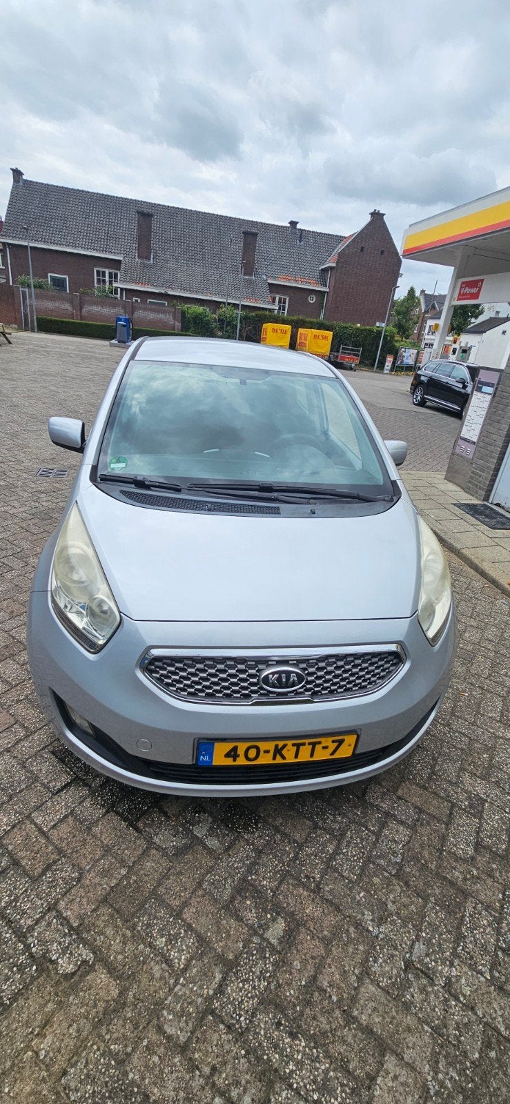 Kia Venga 1.4 Cvvt 90pk 2010 Grijs, Auto's, Kia, Voorwielaandrijving, 4 cilinders, 1396 cc, 1153 kg
