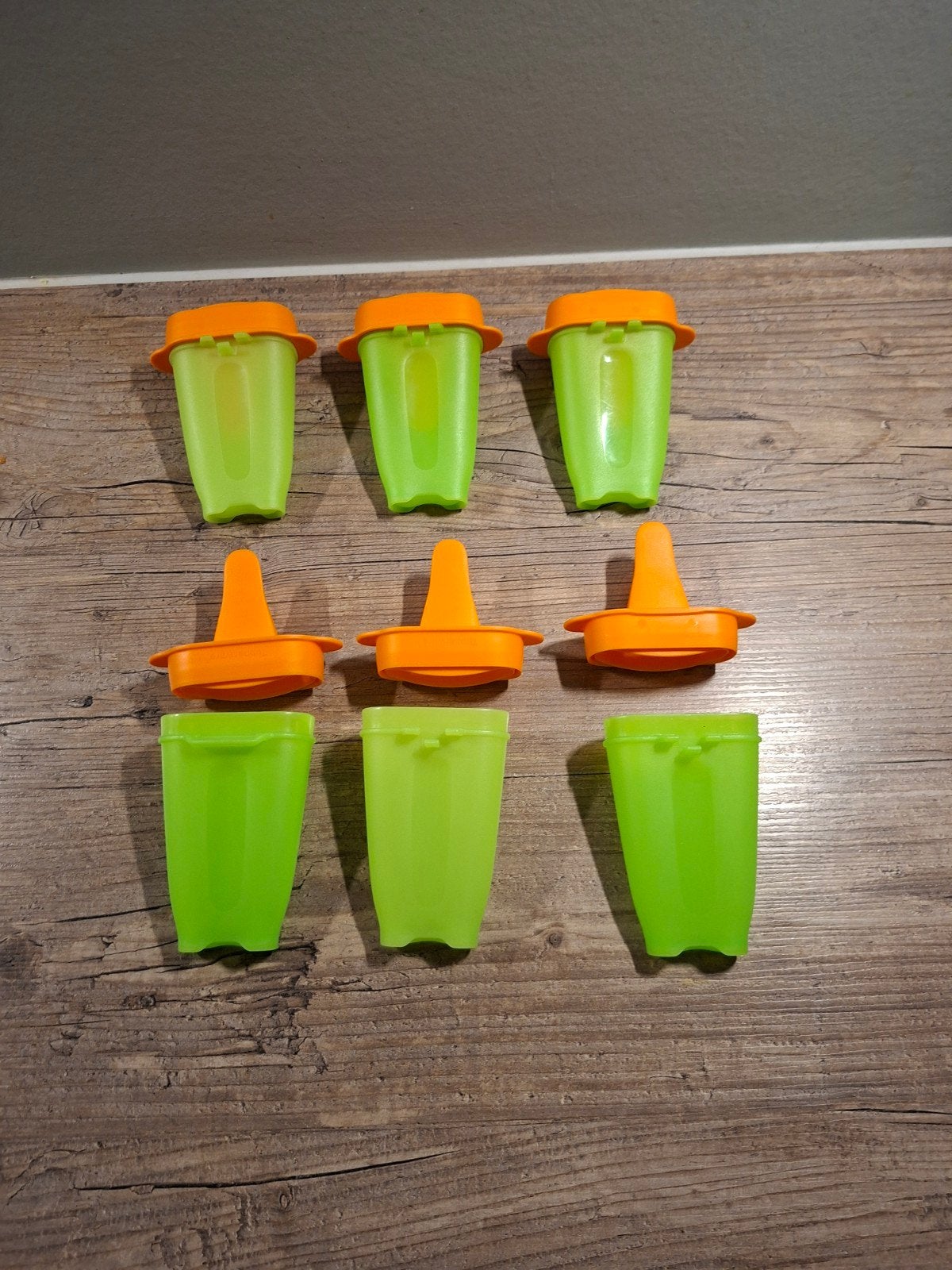 Tupperware ijspinguins, Ophalen of Verzenden, Zo goed als nieuw, Oranje, BPA-vrij