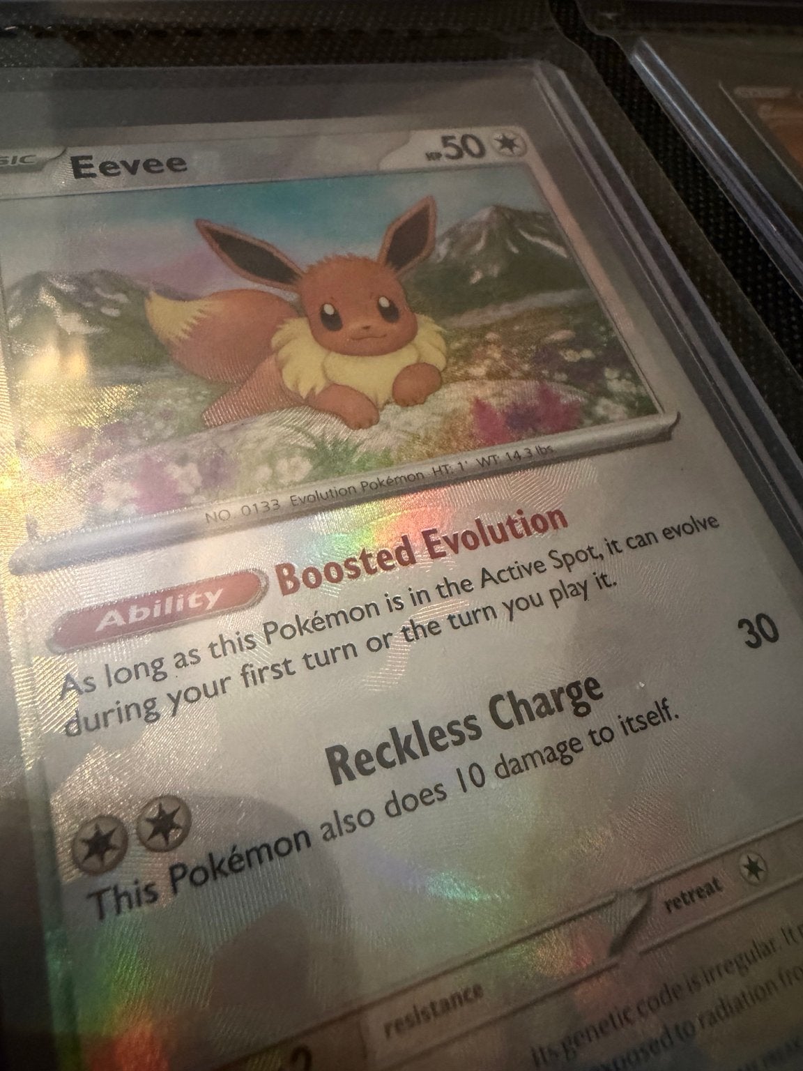 Pokémon kaarten, Ophalen of Verzenden, Zo goed als nieuw, Meerdere kaarten, Foil