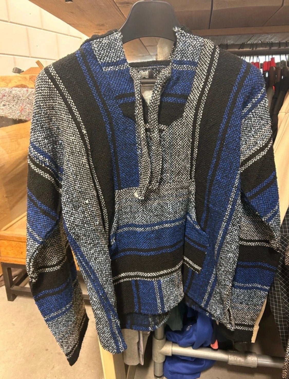 Baja Hoodie - Comfortabele Mexicaanse Trui, Ophalen of Verzenden, Gedragen, Maat 46 (S) of kleiner, Meerkleurig