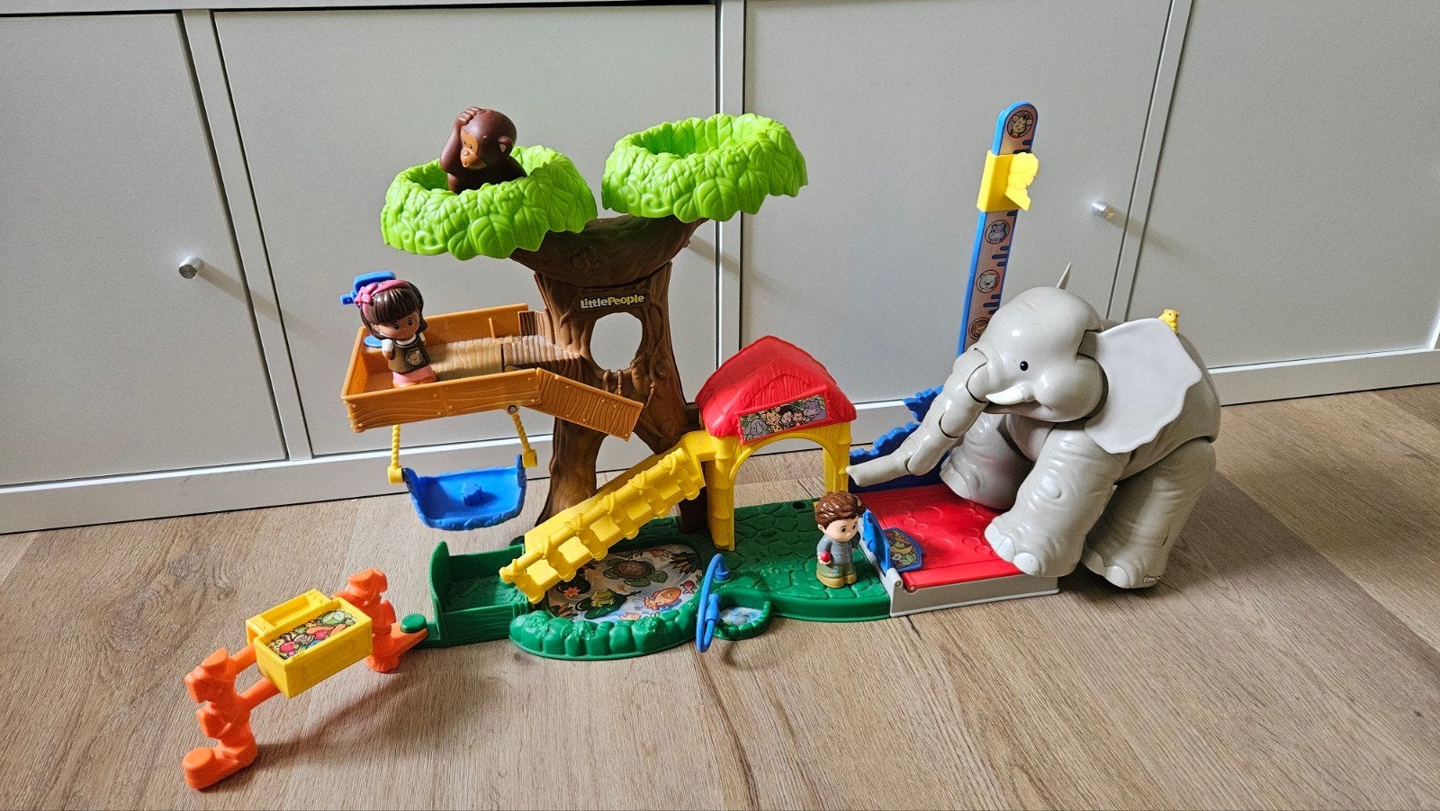 Fisher-Price Little People Olifant Speelset met Geluiden, Ophalen, Gebruikt, Jongen of Meisje