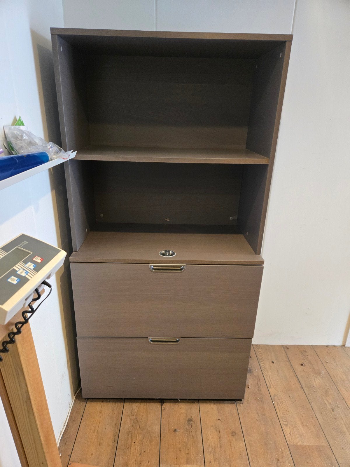 Kast met lades en open vakken - 60x42,5x162 cm, Ophalen, Gebruikt, 25 tot 50 cm, Minder dan 100 cm