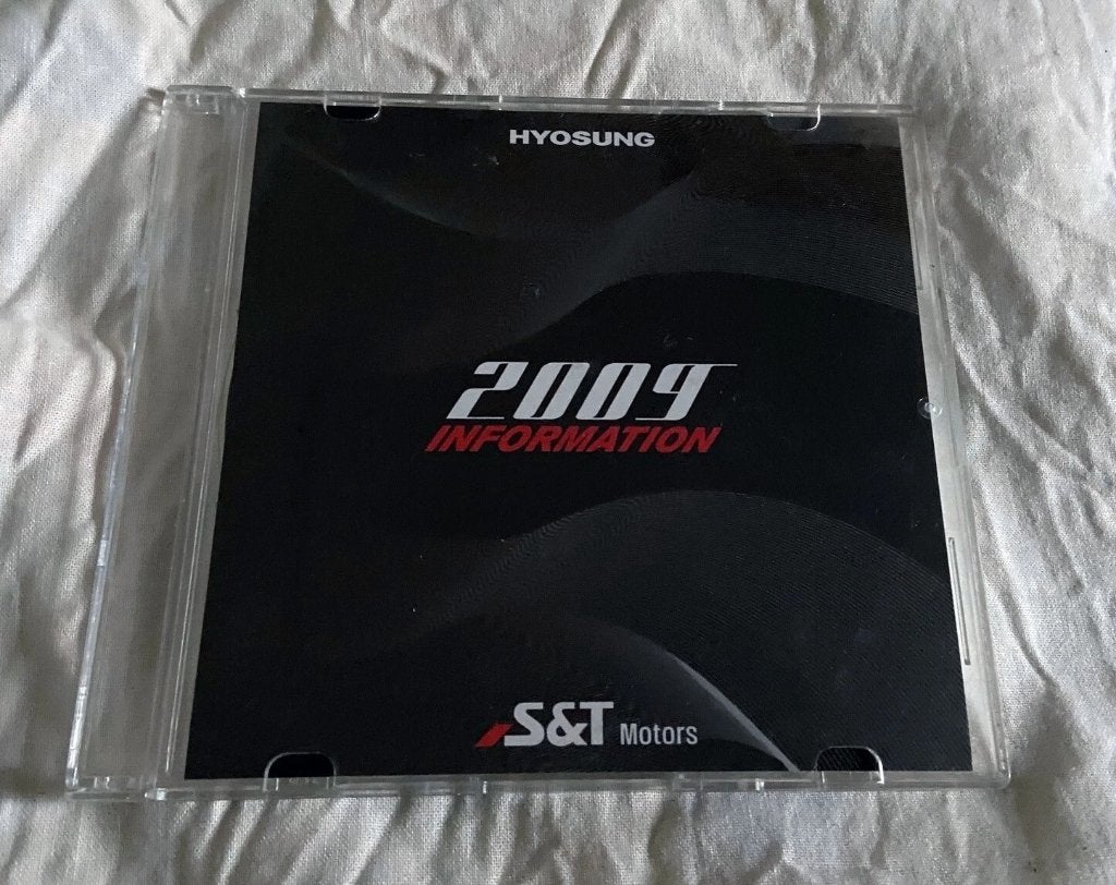 Hyosung S&T Motors 2009 new model press kit complete, Ophalen of Verzenden, Gebruikt, Motoren