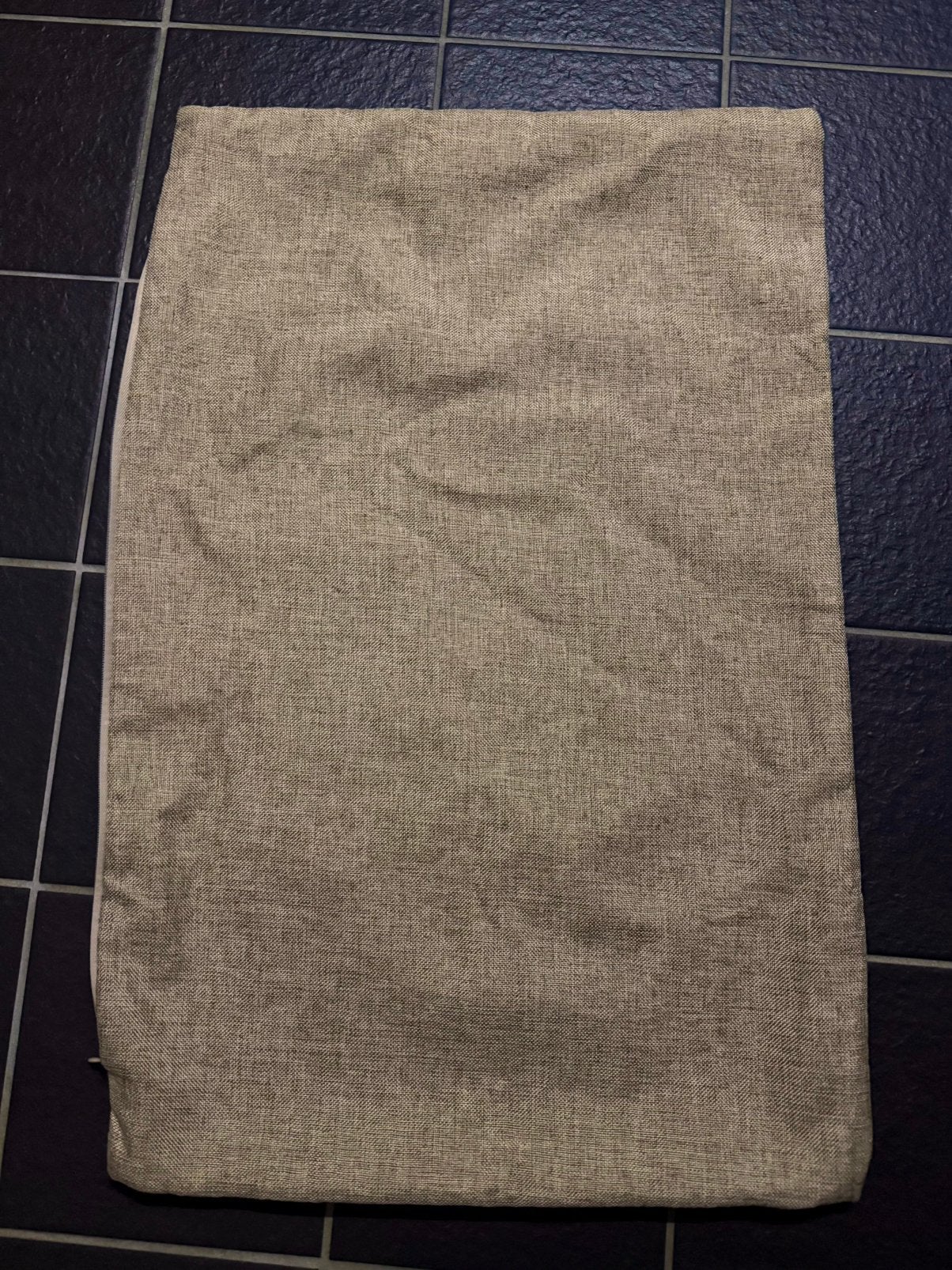 Klein kussensloop 52x32, Ophalen of Verzenden, Zo goed als nieuw, Beige