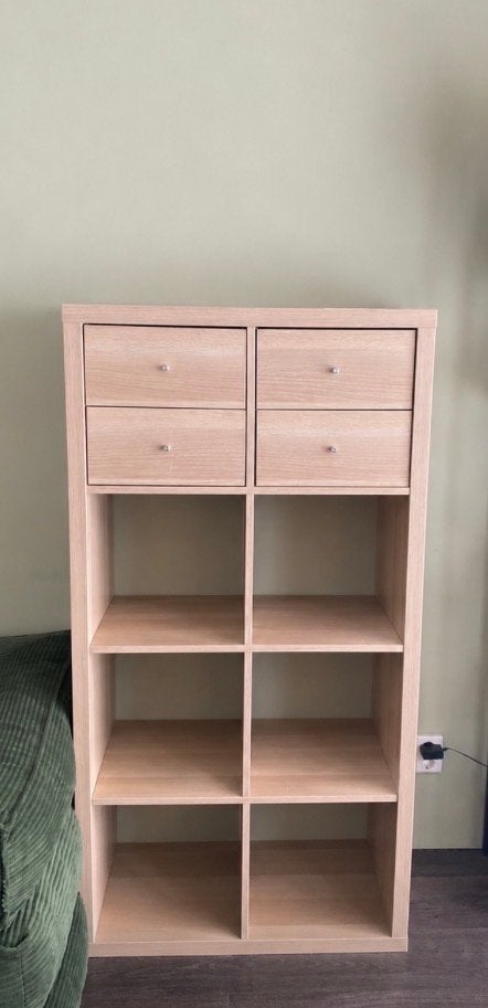 Ikea Kallax kast met lades - ZSM WEG, Ophalen, Gebruikt